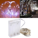 50LED SMD 0603 3×AA電池ボックスフェアリーランプ装飾ライト、DC 5V、5m青色光、5mカラフル光、5mピンク光、5m緑光、5m紫光、5m赤光、5m白光、5m暖白光、5m黄色光