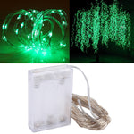 100個LED SMD 0603 x 単三電池ボックス フェアリーランプ 装飾ライト、DC 5V、10m 赤色ライト、10m 白色ライト、10m 暖白色、10m 黄色ライト、10m 青色ライト、10m カラフルライト、10m ピンクライト、10m 緑色ライト、10m 紫色ライト
