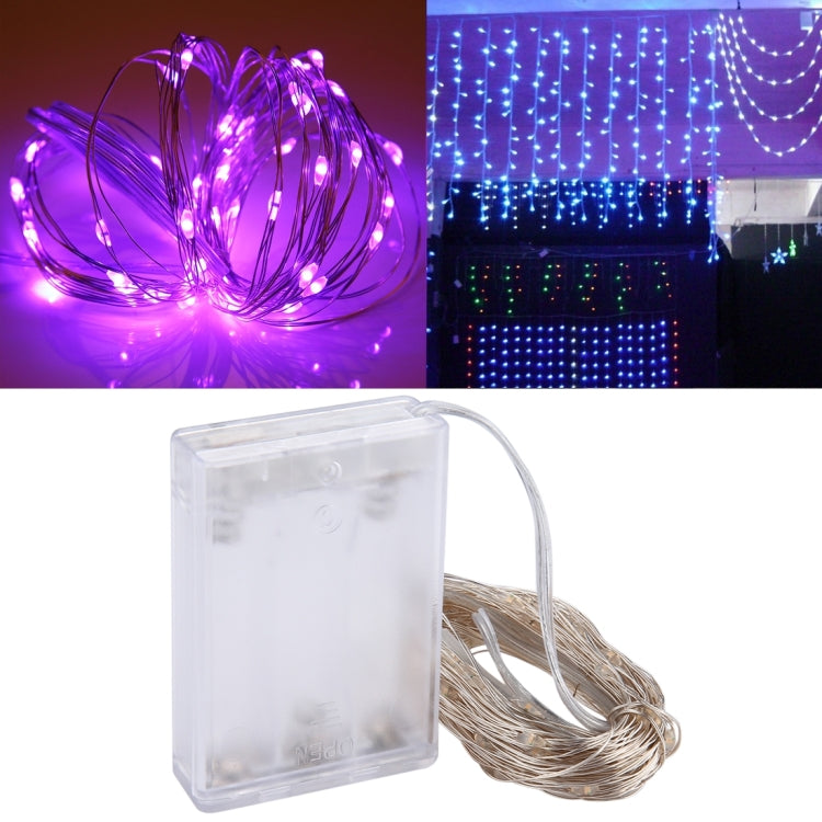 100個LED SMD 0603 x 単三電池ボックス フェアリーランプ 装飾ライト、DC 5V、10m 赤色ライト、10m 白色ライト、10m 暖白色、10m 黄色ライト、10m 青色ライト、10m カラフルライト、10m ピンクライト、10m 緑色ライト、10m 紫色ライト