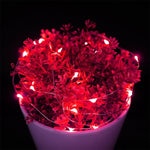100個LED SMD 0603 x 単三電池ボックス フェアリーランプ 装飾ライト、DC 5V、10m 赤色ライト、10m 白色ライト、10m 暖白色、10m 黄色ライト、10m 青色ライト、10m カラフルライト、10m ピンクライト、10m 緑色ライト、10m 紫色ライト