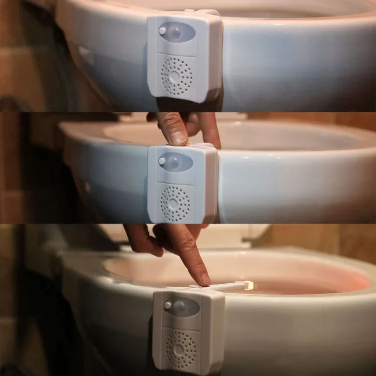 家庭用トイレバスルームシートナイトライト、DC 5V、PIRモーションUV殺菌ライト