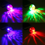 4W RGB USB LED クリスタルマジックボール ステージライト 8ピンアダプター付き