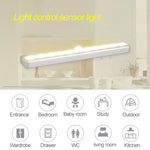 1.8W 10個LED 白色光 ワイドスクリーン インテリジェント人体センサーライト LED廊下キャビネットライト、バッテリー版、1.8W 10個LED 白色（バッテリー版）