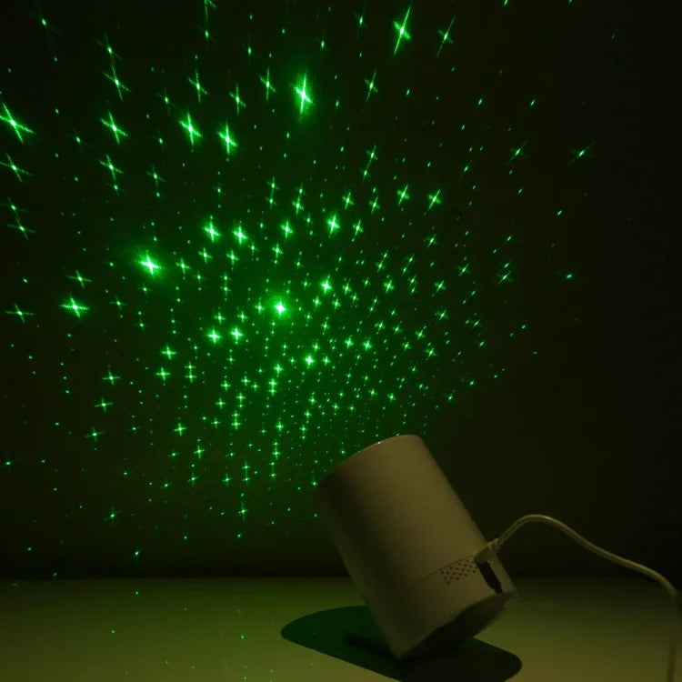 5V Voice Control LED Laser Starlight Projection Lamp