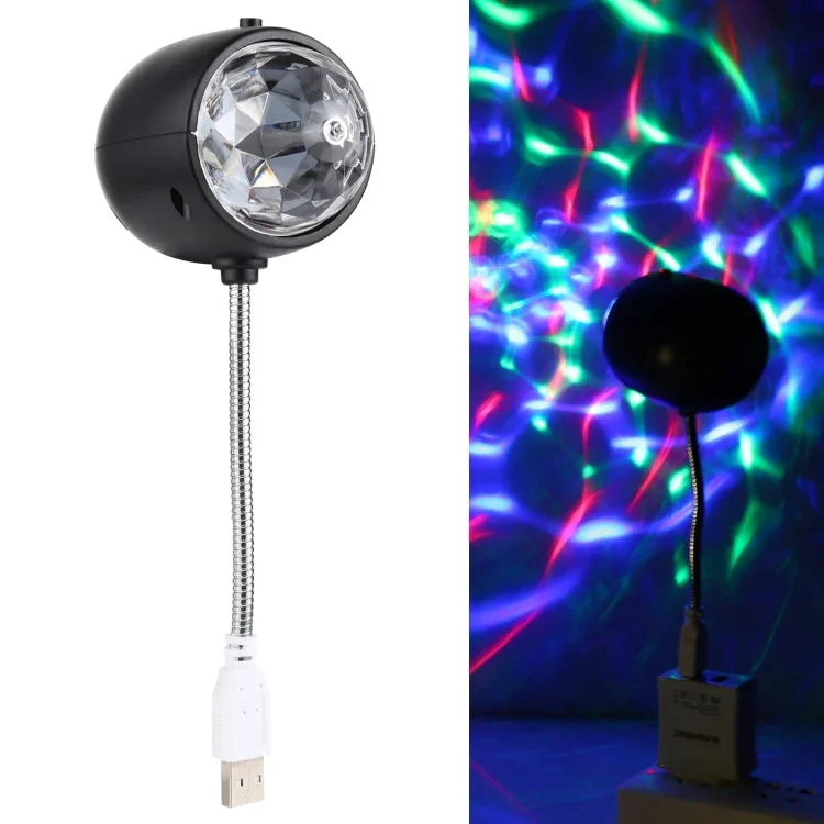 4W 5V USB LEDレーザースターライトプロジェクションランプ