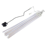LED装飾ライト、チューブ直径：1.2cm、AC 100-240V、US、EUプラグ選択可、8本 50cm/ブルー、8本 50cm/カラフル、8本 50cm/ホワイト