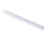 LED装飾ライト、チューブ直径：1.2cm、AC 100-240V、US、EUプラグ選択可、8本 50cm/ブルー、8本 50cm/カラフル、8本 50cm/ホワイト