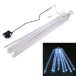 LED装飾ライト、チューブ直径：1.2cm、AC 100-240V、US、EUプラグ選択可、8本 50cm/ブルー、8本 50cm/カラフル、8本 50cm/ホワイト
