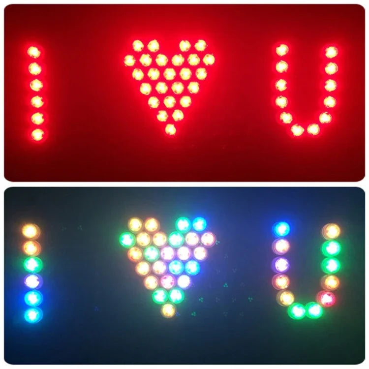 10LED シリンダー型 リモコン操作可能、リモコン操作範囲（開けた場所）：24-30フィート、10LED
