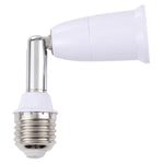 E27 to E27 Turnable Lamp Holder Lamp Bases, E27 to E27 Turnable