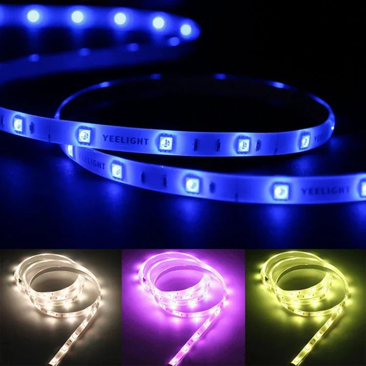 オリジナル Xiaomi Youpin Yeelight スマート WiFi アプリリモコン拡張 LEDストリップライト、長さ：1m
