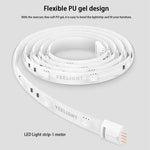 オリジナル Xiaomi Youpin Yeelight スマート WiFi アプリリモコン拡張 LEDストリップライト、長さ：1m