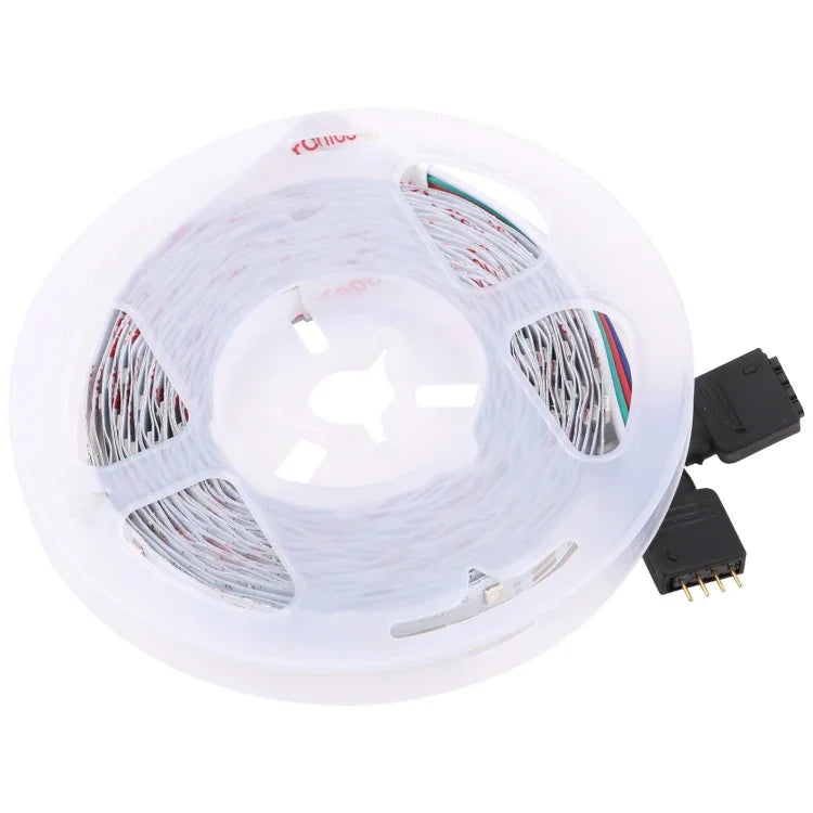 ベアボード 2835 SMD RGB LEDロープライト、60灯/m、長さ：5m、12V 2A 100-240V、44キーリモコン付き、2835 SMD RGB LED、5m、44キーリモコン付き
