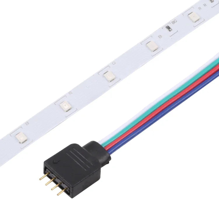 ベアボード 2835 SMD RGB LEDロープライト、60灯/m、長さ：5m、12V 2A 100-240V、44キーリモコン付き、2835 SMD RGB LED、5m、44キーリモコン付き