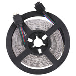 スマート Bluetooth アプリ制御 ベアボード 2835 SMD RGB LEDロープライト、60灯/m、長さ：5m、12V 2A 100-240V、2835 SMD RGB LED、5m、Bluetoothアプリ