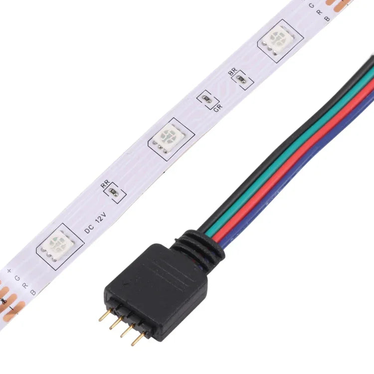 2個セット 裸基板 5050 SMD RGB LEDロープライト、30 LED/m、長さ：5m、12V 2A 100-240V、24キー落書きコントローラー付き、5050 SMD RGB LED、5m x 2