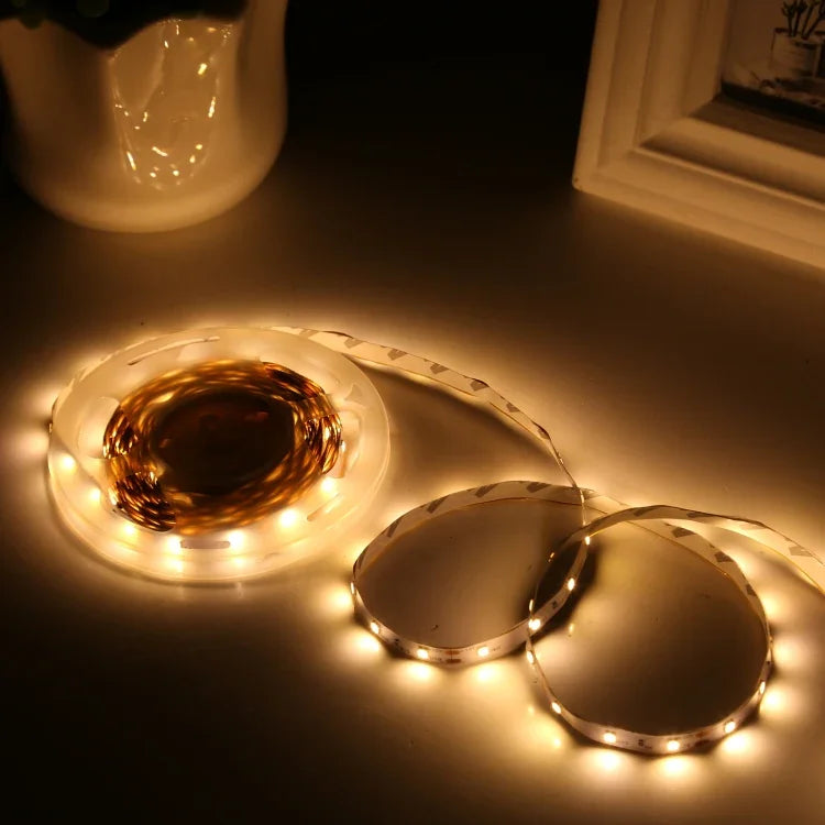 2個セット 裸基板 5050 SMD RGB LEDロープライト、30 LED/m、長さ：5m、12V 2A 100-240V、24キー落書きコントローラー付き、5050 SMD RGB LED、5m x 2