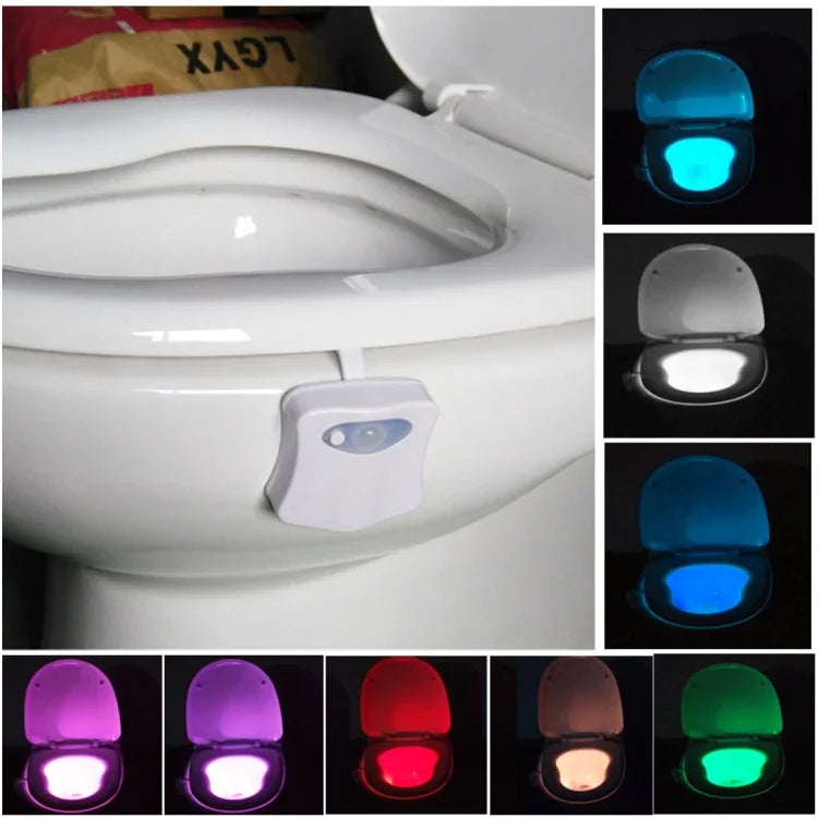 8色 室内照明 ナイトライト モーションセンサー LEDトイレシートカバーライトボウルライトランプ、LED1660、LED1660US