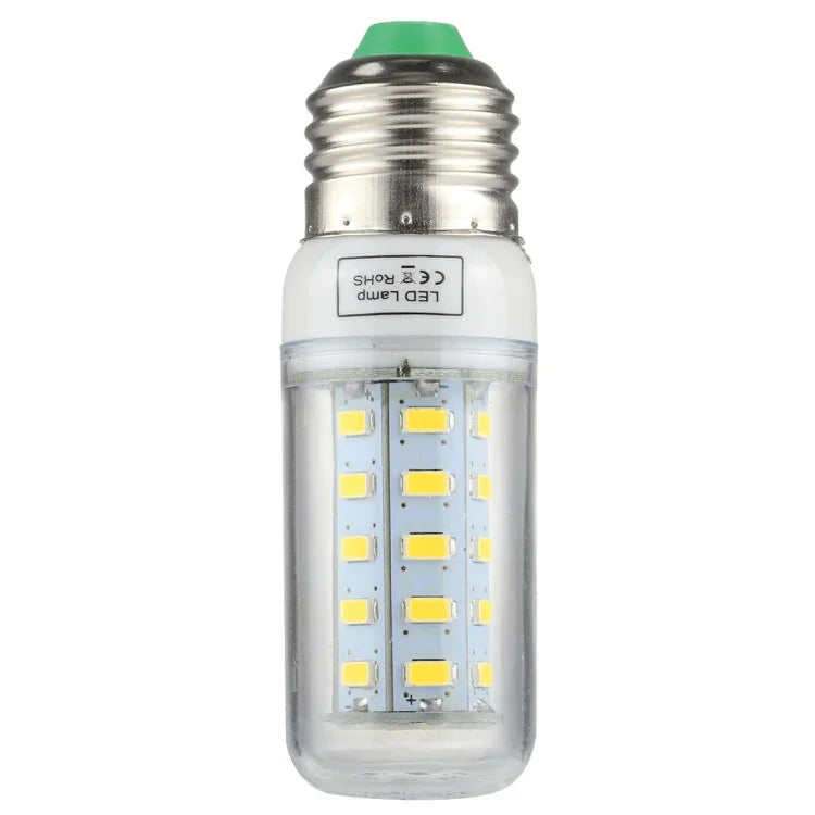 SMD 5730 省エネ電球、DC 12-30V、E27 36 LED 白色光、E27 36 LED 暖白色光