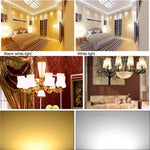 SMD 5730 省エネ電球、DC 12-30V、E27 36 LED 白色光、E27 36 LED 暖白色光