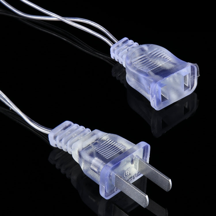 96個のLEDリトルアイスバーズストリング エンドジョイント＆多機能コントローラー付き、米国プラグ、AC 110V、3.5m暖白色米国プラグ、3.5mブルーライト米国プラグ、3.5mカラフルライト米国プラグ、3.5mパープルライト米国プラグ、3.5mホワイトライト米国プラグ