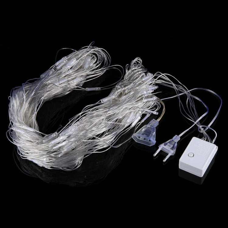 200 LED 格子状ストリングライト エンドジョイント＆多機能コントローラー付き、暖白色 EUプラグ、青色光 EUプラグ、カラフル光 EUプラグ、紫色光 EUプラグ、白色光 EUプラグ