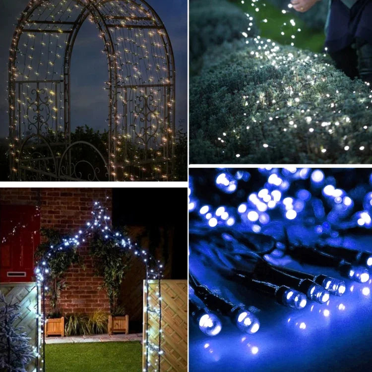 100 LED ホリデーデコレーションライト、17m ブルーライト、17m カラフルライト、17m ホワイトライト、17m ウォームホワイト