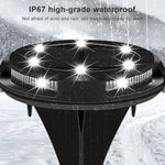 10LED ソーラー屋外ガーデン防水埋め込みライト、10LED