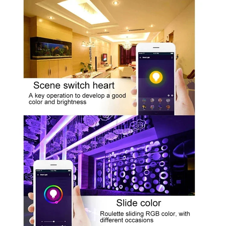 300 LED SMD 5050 カラフルライト APPリモコン対応 Alexa & Google Home対応