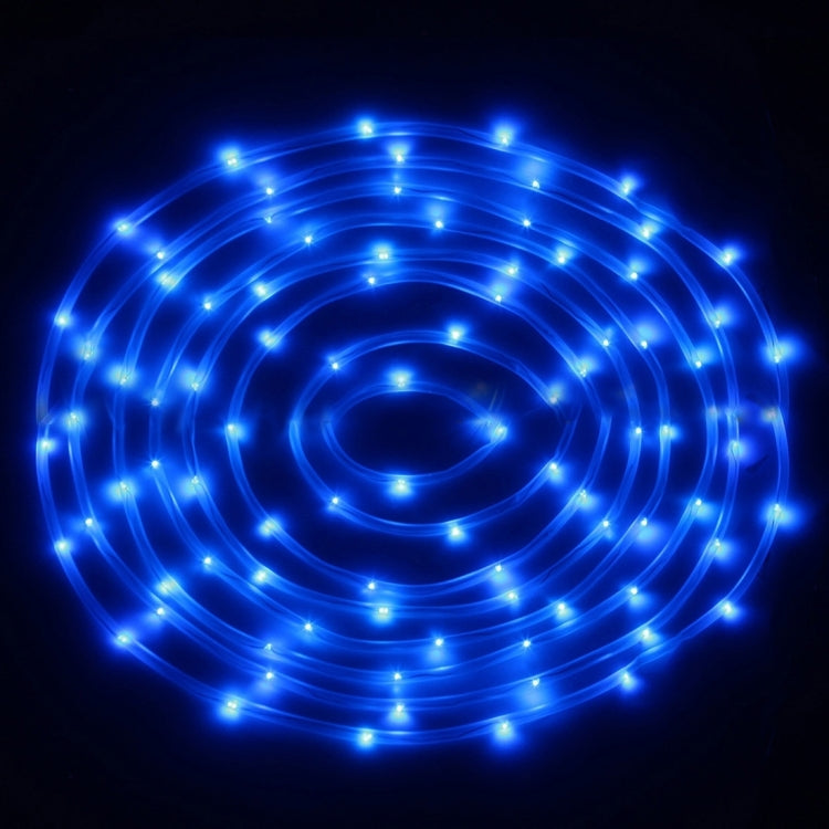 防水ソーラーパネル 50 LED、5m 50LED 青色ライト、5m 50LED 白色ライト、5m 50LED 暖色ライト