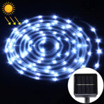 防水ソーラーパネル 50 LED、5m 50LED 青色ライト、5m 50LED 白色ライト、5m 50LED 暖色ライト