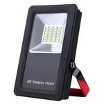 24LED SMD5730 2400LM 6000-6500K 赤青ライト点滅警告灯 ホルダー付きポータブル、30W/2400LM 6000-6500K
