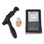 24LED SMD5730 2400LM 6000-6500K 赤青ライト点滅警告灯 ホルダー付きポータブル、30W/2400LM 6000-6500K