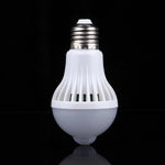 センサー距離：4-6m、AC 85-265V、E27 9W白色光、E27 9W暖色光