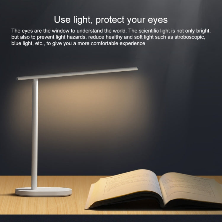 オリジナルHuaweiスマートOPPLE LEDデスクランプ 折りたたみ調整可能 読書用テーブルランプ 明るさ調整ライト、HUAWEI HiLink対応