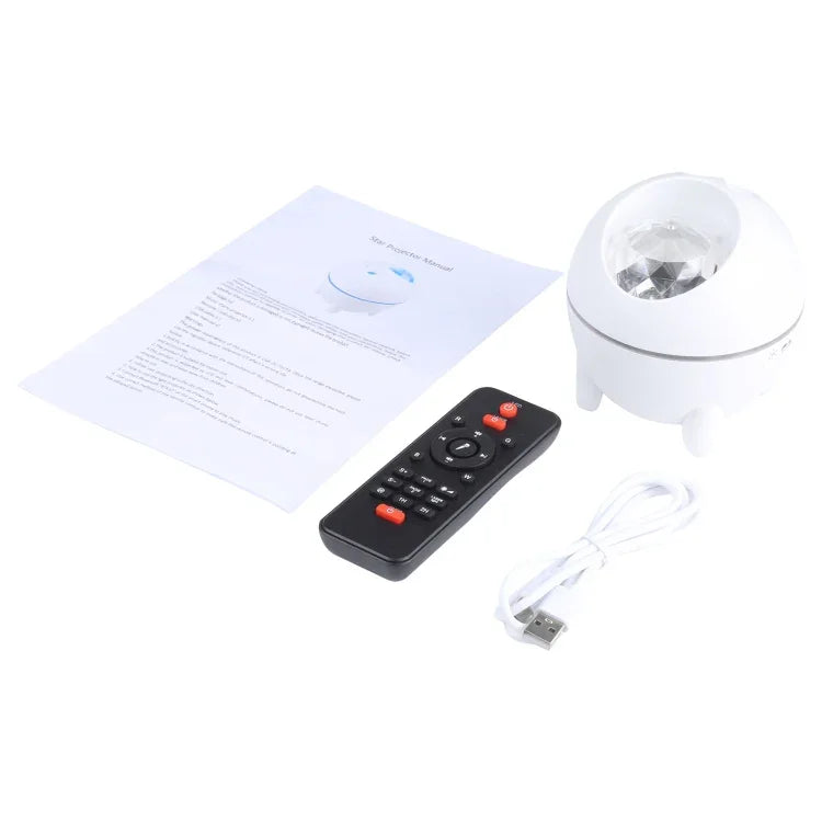 5W USB 空中星空投影LEDライト リモコン付き