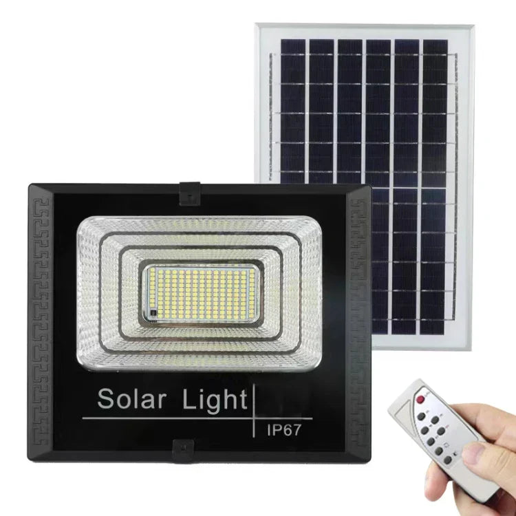 30W 170灯IP67防水ソーラー電源投光器リモコン付き、30W