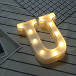 乾電池式暖白色スタンディングハンギングLEDホリデーライト A、N、B、O、C、P、D、Q、E、R、F、G、T、U、V、I、W、J、K、X、L、M、Z