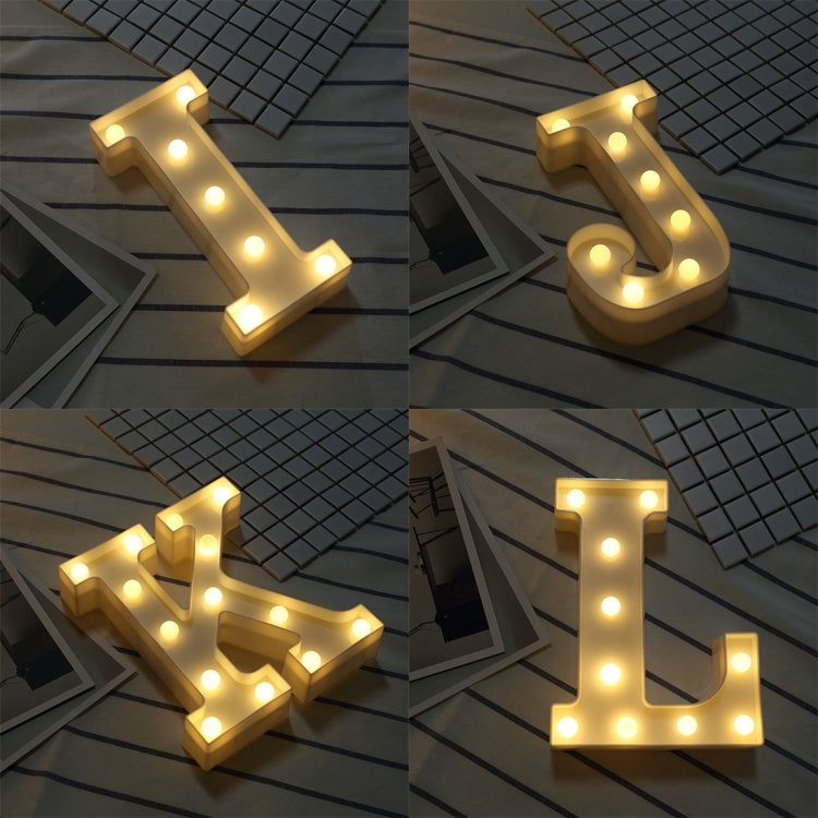 乾電池式暖白色スタンディングハンギングLEDホリデーライト A、N、B、O、C、P、D、Q、E、R、F、G、T、U、V、I、W、J、K、X、L、M、Z