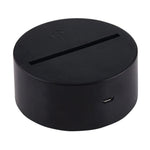 7 Color Discoloration Creative Visual Stereo Lamp Desk Lamp Night Light, Poker Style