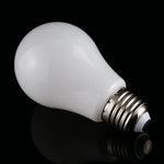 7W 500LM E27 2835 28LEDちらつきなしLED省エネ電球、光色：暖かい白、AC 85-265V、7W