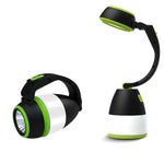L001 5W USB充電式ハンドヘルドLEDキャンプランプパワーバンク機能付き（グリーン）、LED6908、LED6908L、LED6908R