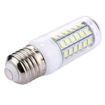 56個LED SMD 5730電球、AC 220V、5W 220V 白色光、5W 220V 暖白色