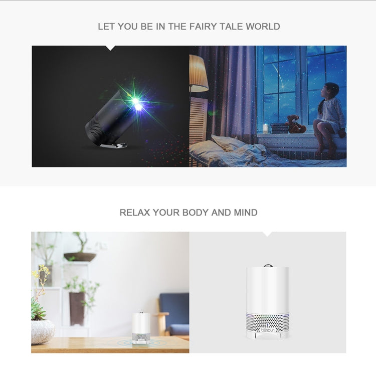 Blinblin Major 1 6W USB充電ポータブルRGBレーザープロジェクター Bluetoothステレオサウンドスピーカー