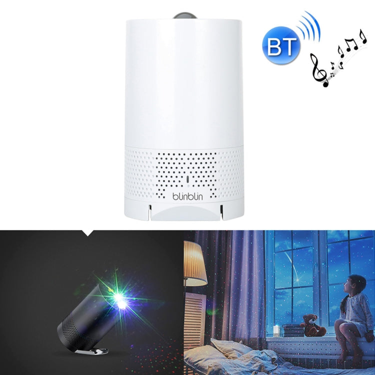 Blinblin Major 1 6W USB充電ポータブルRGBレーザープロジェクター Bluetoothステレオサウンドスピーカー