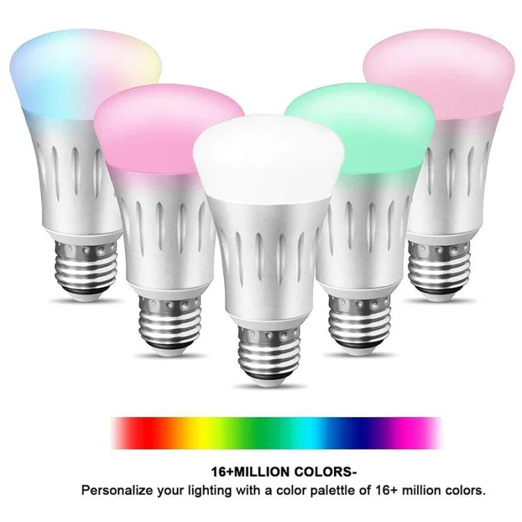 6000K+RGB 600ルーメン Alexa＆Google Home対応、AC 175-255V