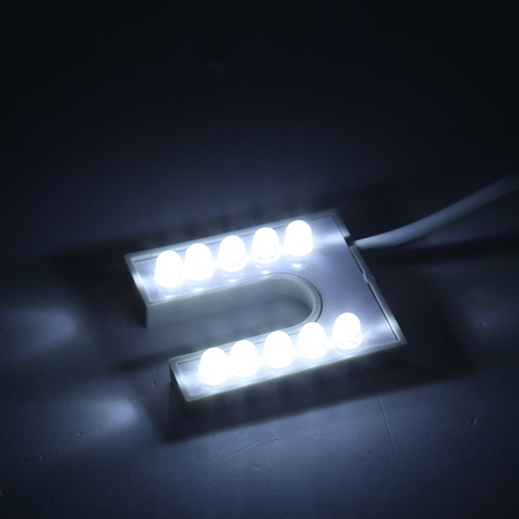 10個LEDミシンランプ U字型ハイライト 磁石付き 作業用省エネランプ