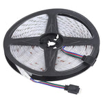 5m 150 LED SMD 5050 IP65防水 Bluetooth RGBライトストリップ 24キーリモコン付き、EUプラグ、5m 150 LED IP65