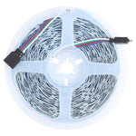 10m 300LED SMD 5050 IP44防水RGBライトストリップ24キーリモコン付き、EUプラグ、10m 300LED IP44