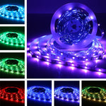20m 600LED SMD 5050 IP44防水RGBライトストリップ24キーBluetooth＋音楽リモコン付き、EUプラグ、20m 600LED IP44